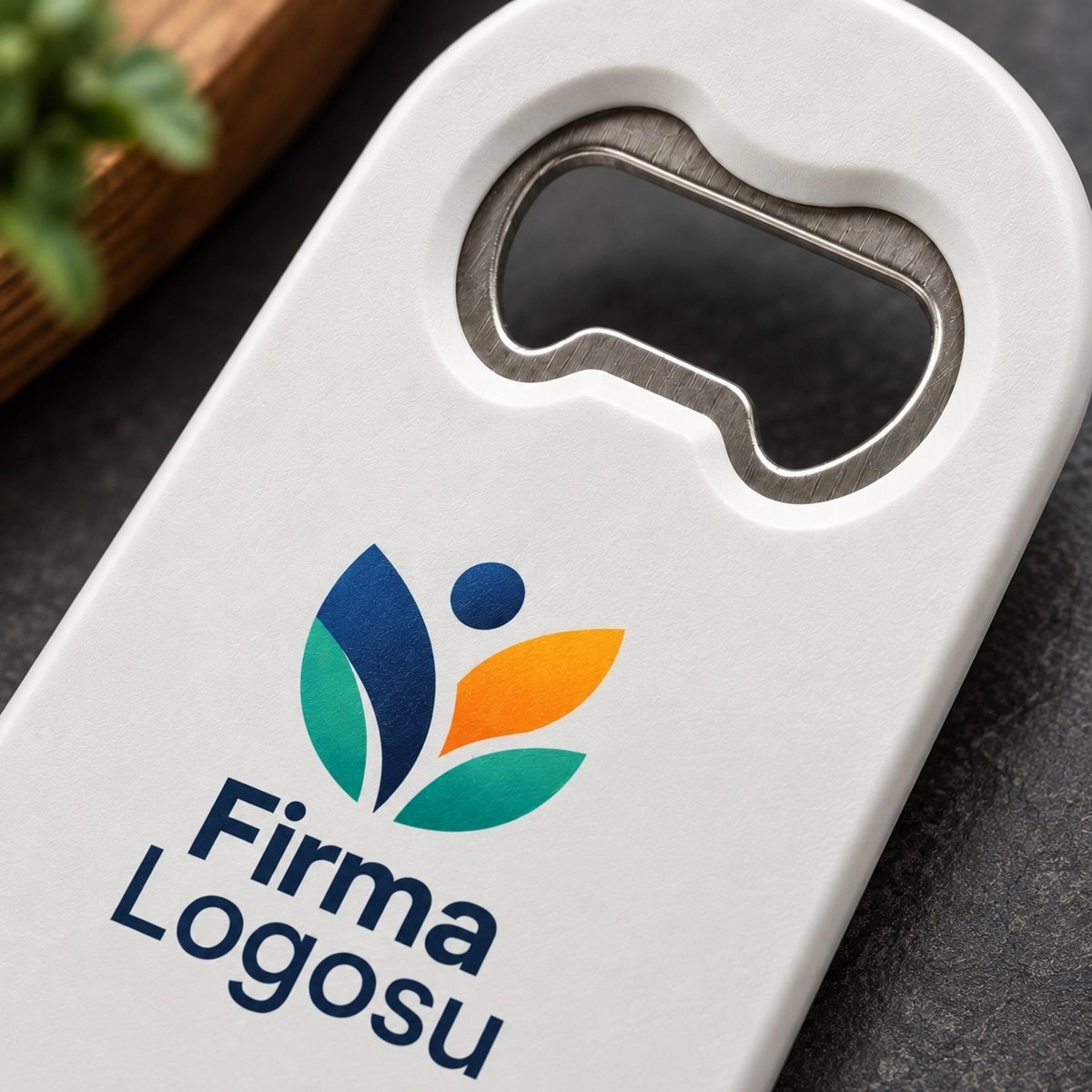 Bombeli Şişe Açacağı 200 Adet - Logo Baskılı