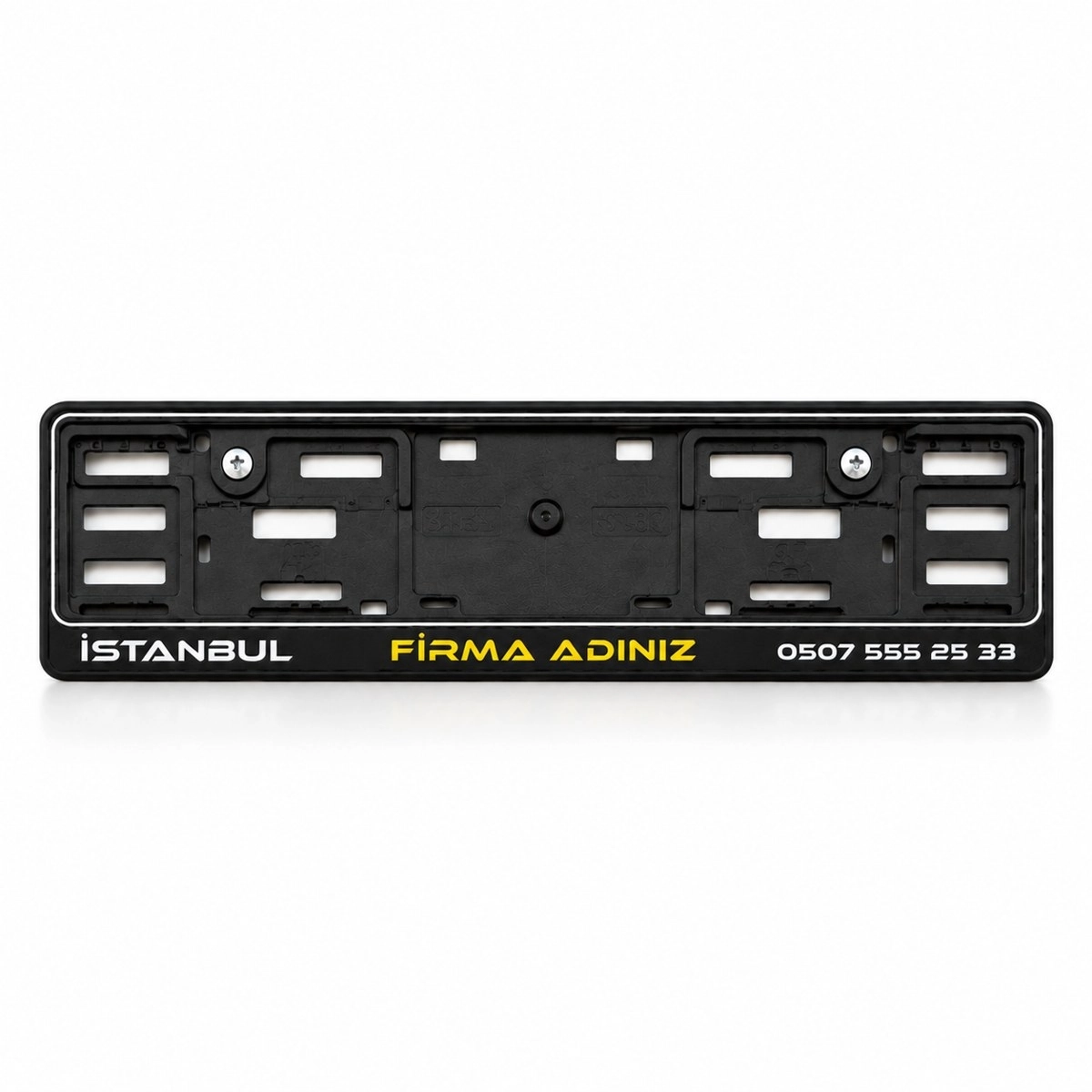 Plakalık - Firma Adı ve Telefon Baskılı