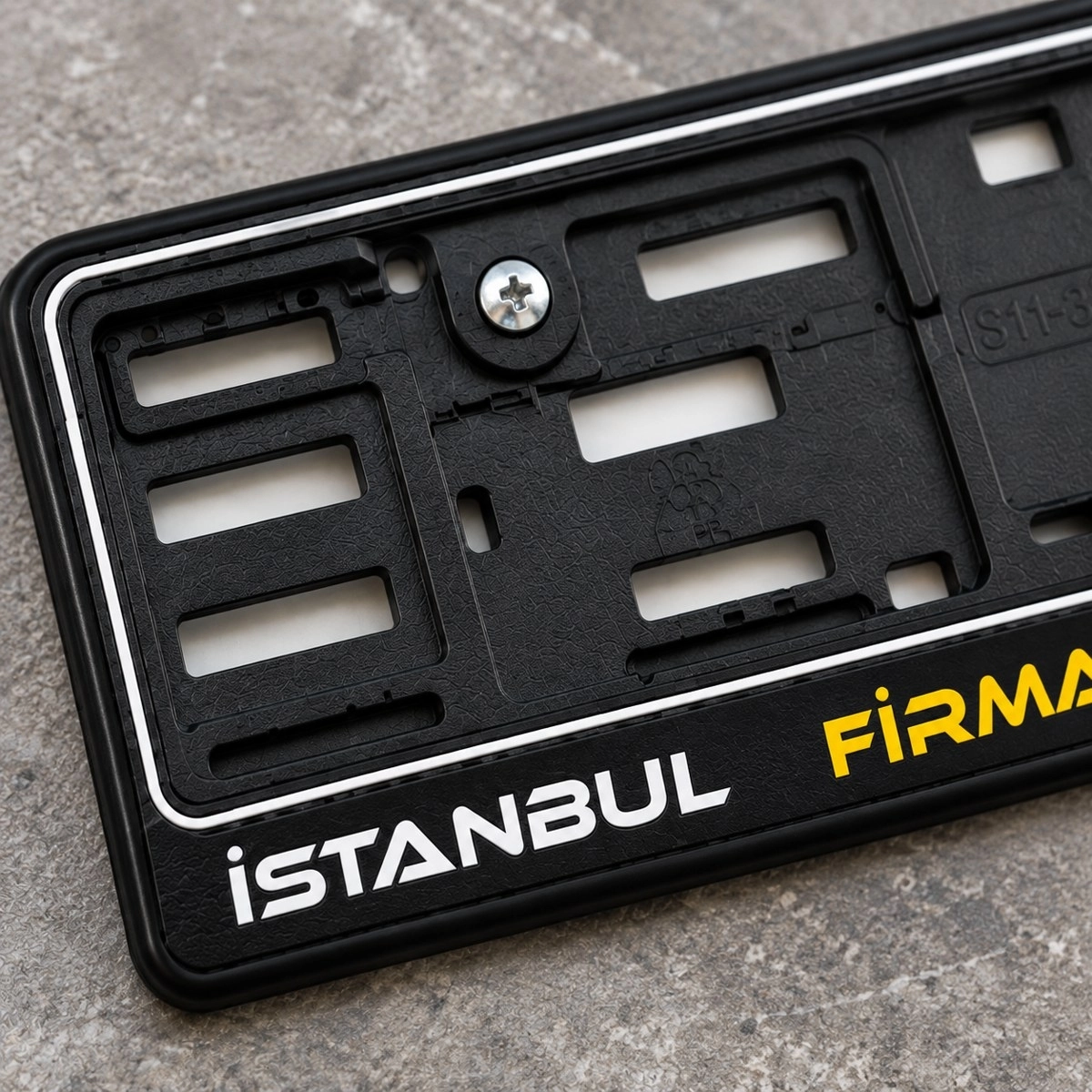 Plakalık - Firma Adı ve Telefon Baskılı