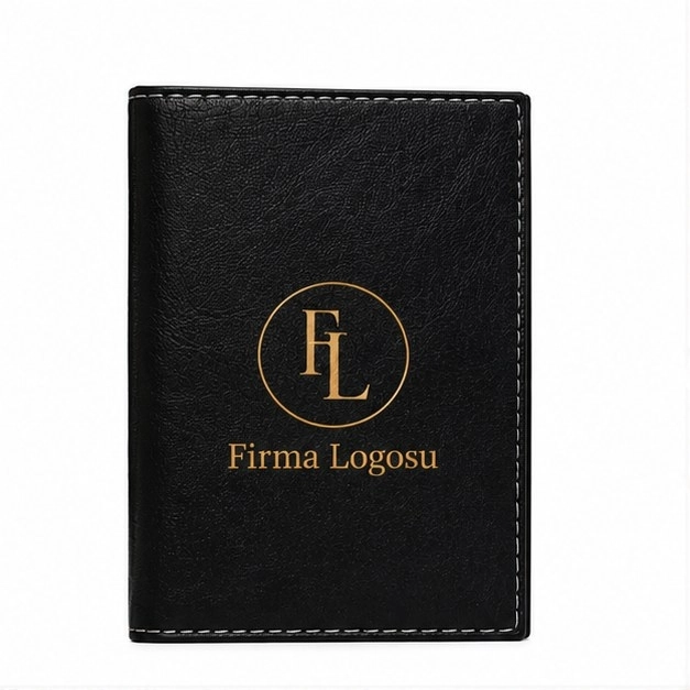 Ruhsat Kabı Deri 9x12,5 cm - Logo Baskılı