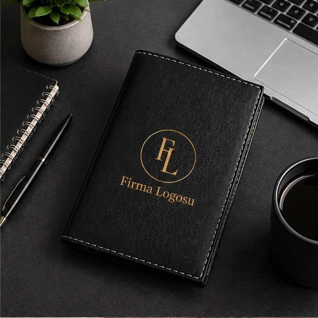Ruhsat Kabı Deri 9x12,5 cm - Logo Baskılı
