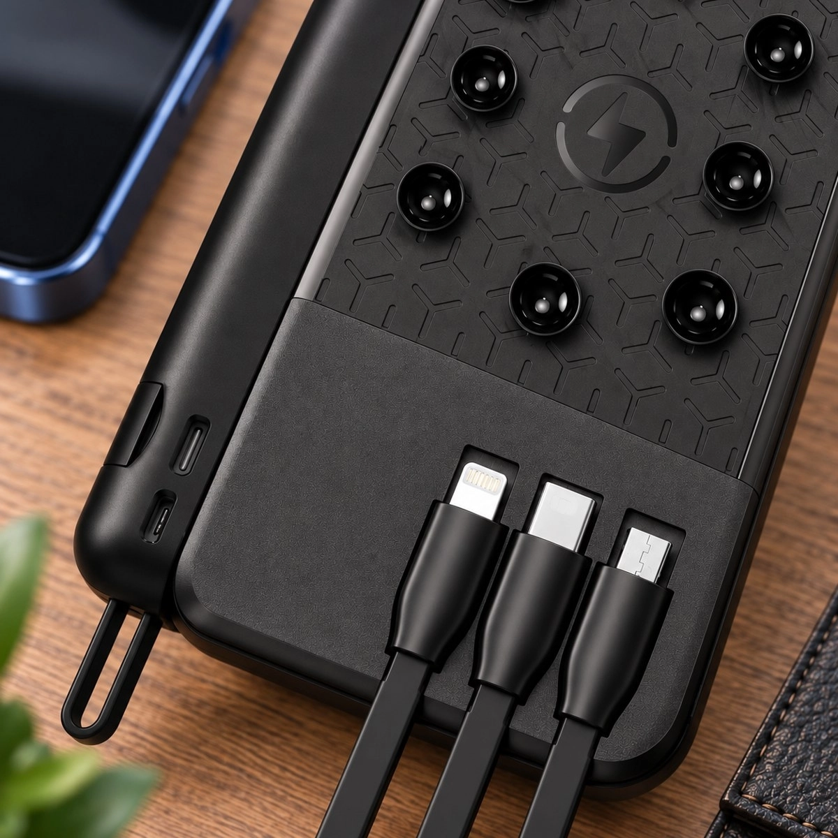 Powerbank 10.000 mAh - Işıklı Logo Baskılı