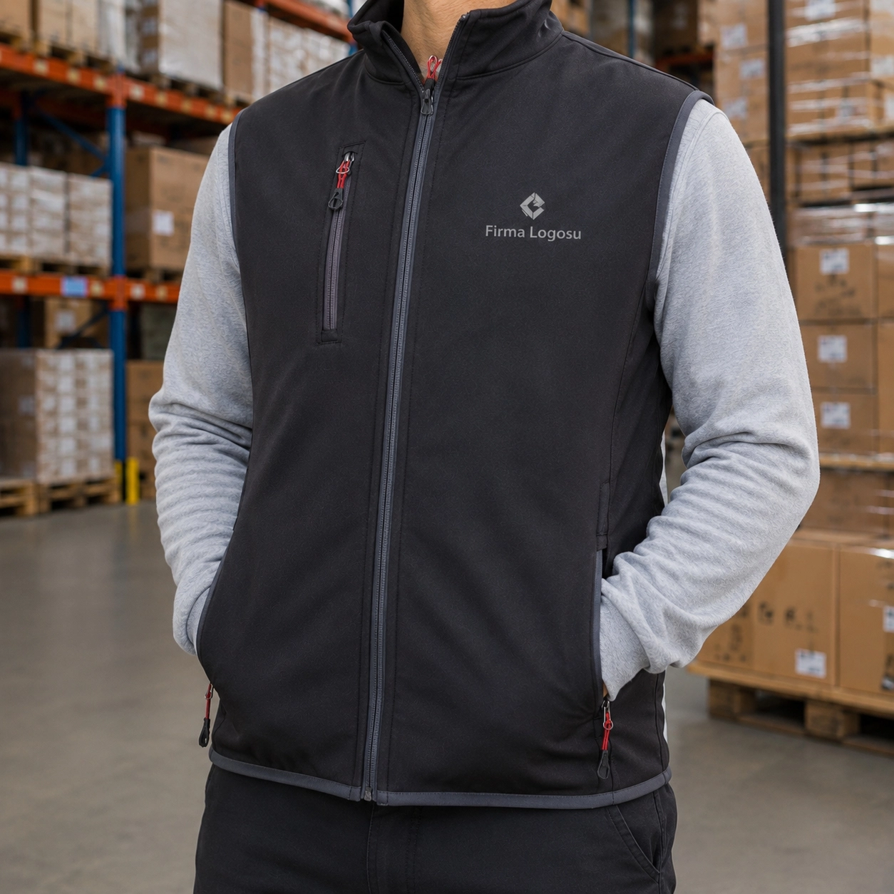 Softshell Yelek 10 Adet - Logo Baskılı