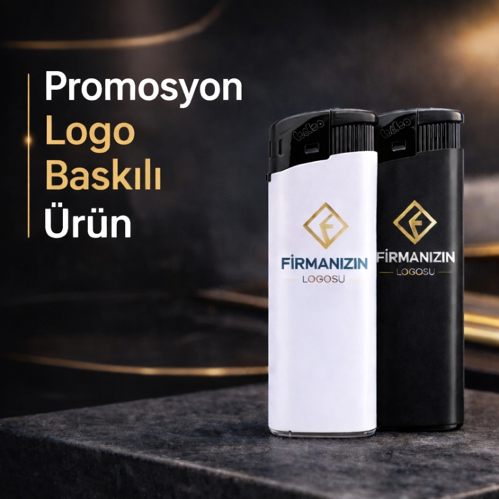Koko Manyetolu Çakmak 200 Adet - Logo Baskılı