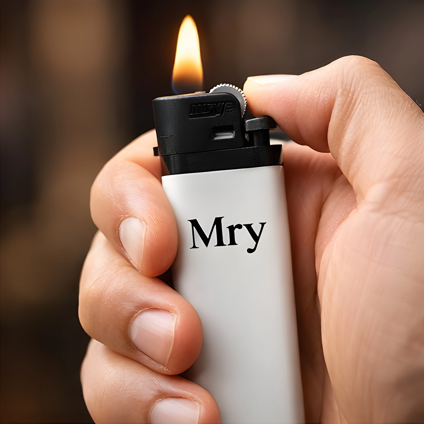 MRY Taşlı Çakmak 200 Adet - Logo Baskılı