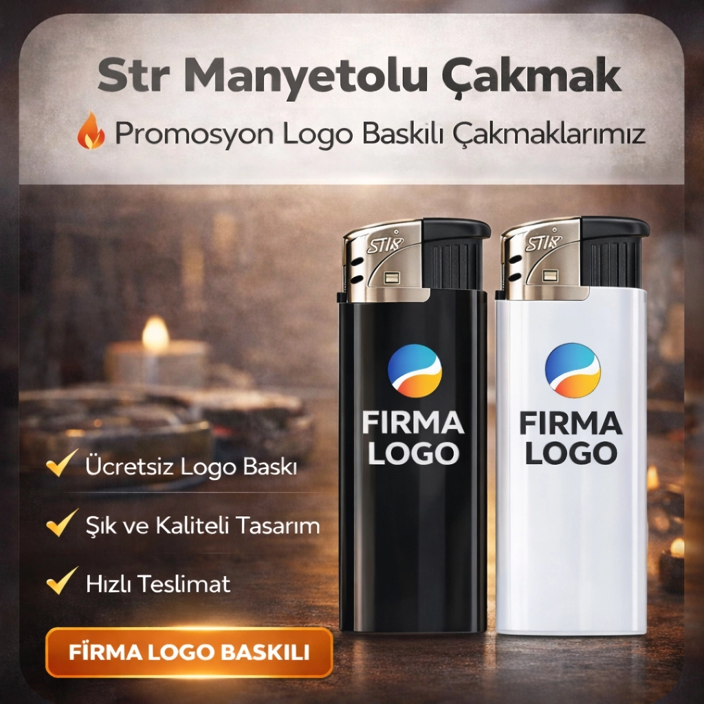 Ekonom Paket - 100 Kalem + 100 Çakmak, Logolu