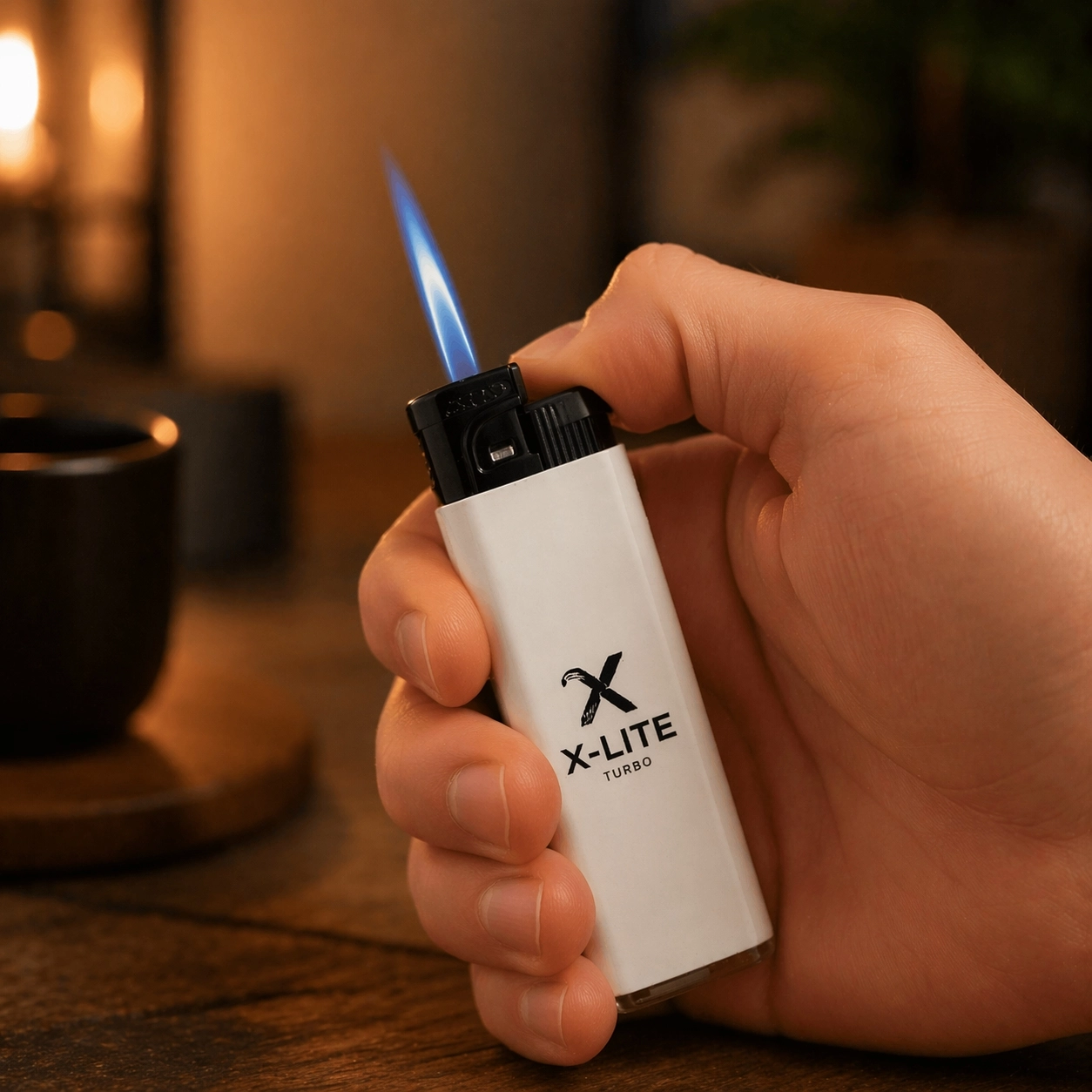 X-Lite Turbo Slim Çakmak 200 Adet - Logolu
