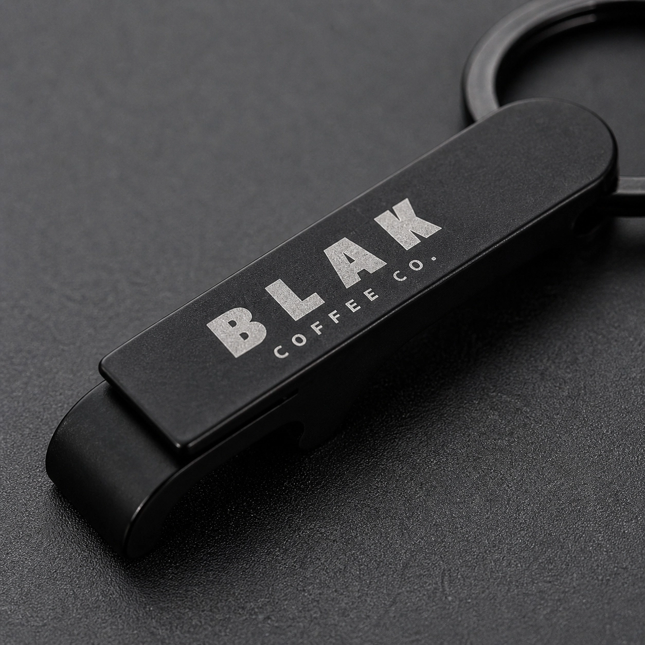 Metal Açacaklı Anahtarlık 100 Adet - Lazer Baskılı