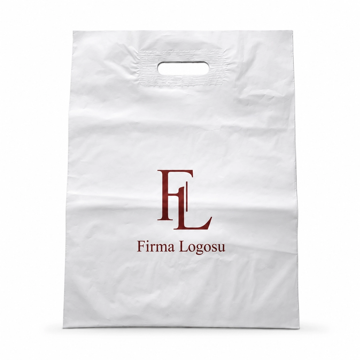 Mağaza Poşeti 26x38 cm 500 Adet - Logo Baskılı
