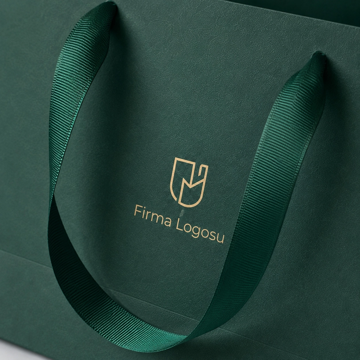 Premium Karton Çanta 23x33x11 cm 50 Adet - Logolu