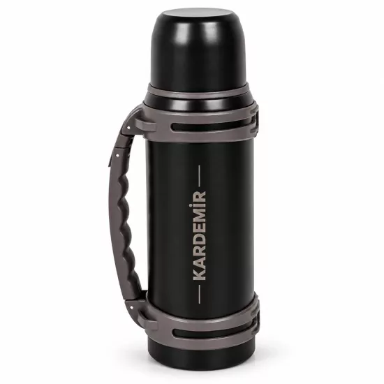 Mega Termos 1000 ml - Lazer Logo Baskılı