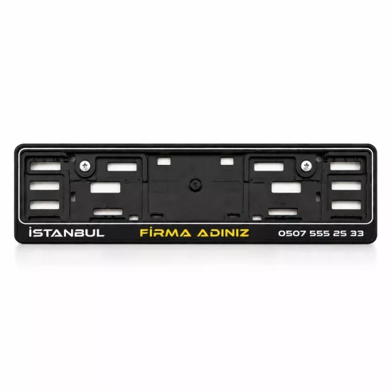 Plakalık - Firma Adı ve Telefon Baskılı
