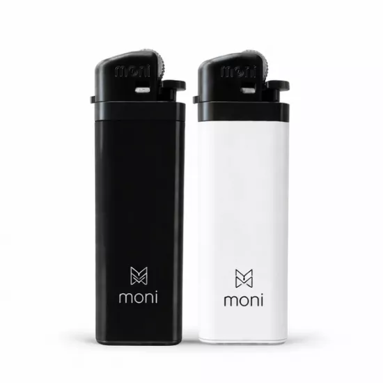 Moni Taşlı Çakmak 200 Adet - Logo Baskılı