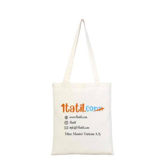 Elegance Promosyon Baskılı Ham Bez Çanta 100 Adet